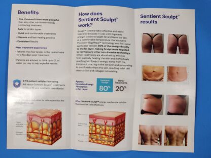 Sentient Sculpt brochure inside